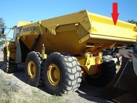 Volvo tailgate Volvo A25, A30, A35 articulated dump - Каросерия и екстериор за Съчленен самосвал: снимка 3 Volvo tailgate Volvo A25, A30, A35 articulated dump - Каросерия и екстериор за Съчленен самосвал: снимка 3