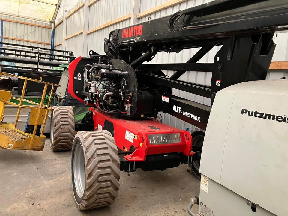 Manitou Arbeitsbühne 180 ATJ Unfallschaden Teleskopbühne - Артикулираща платформа: снимка 4 Manitou Arbeitsbühne 180 ATJ Unfallschaden Teleskopbühne - Артикулираща платформа: снимка 4