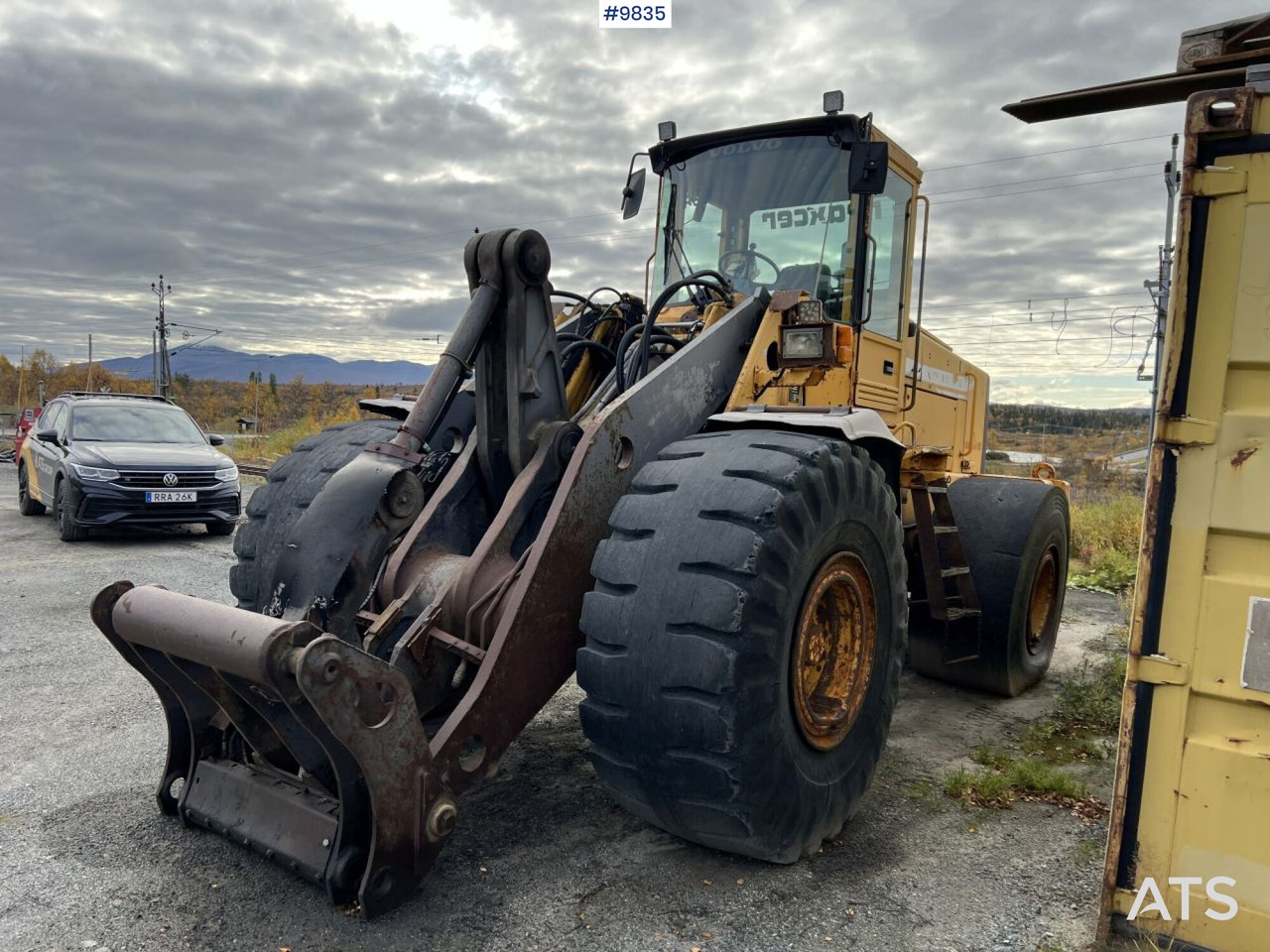 1995 Volvo L180C - Колесен товарач: снимка 1 1995 Volvo L180C - Колесен товарач: снимка 1