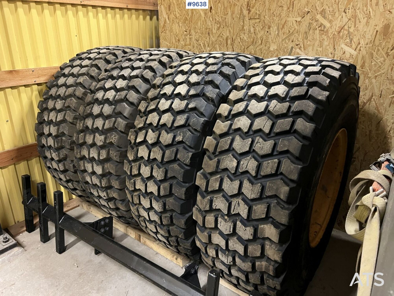 4 Nokian 20.5R25 tires on rims - Комплект колела за Строителна техника: снимка 1 4 Nokian 20.5R25 tires on rims - Комплект колела за Строителна техника: снимка 1