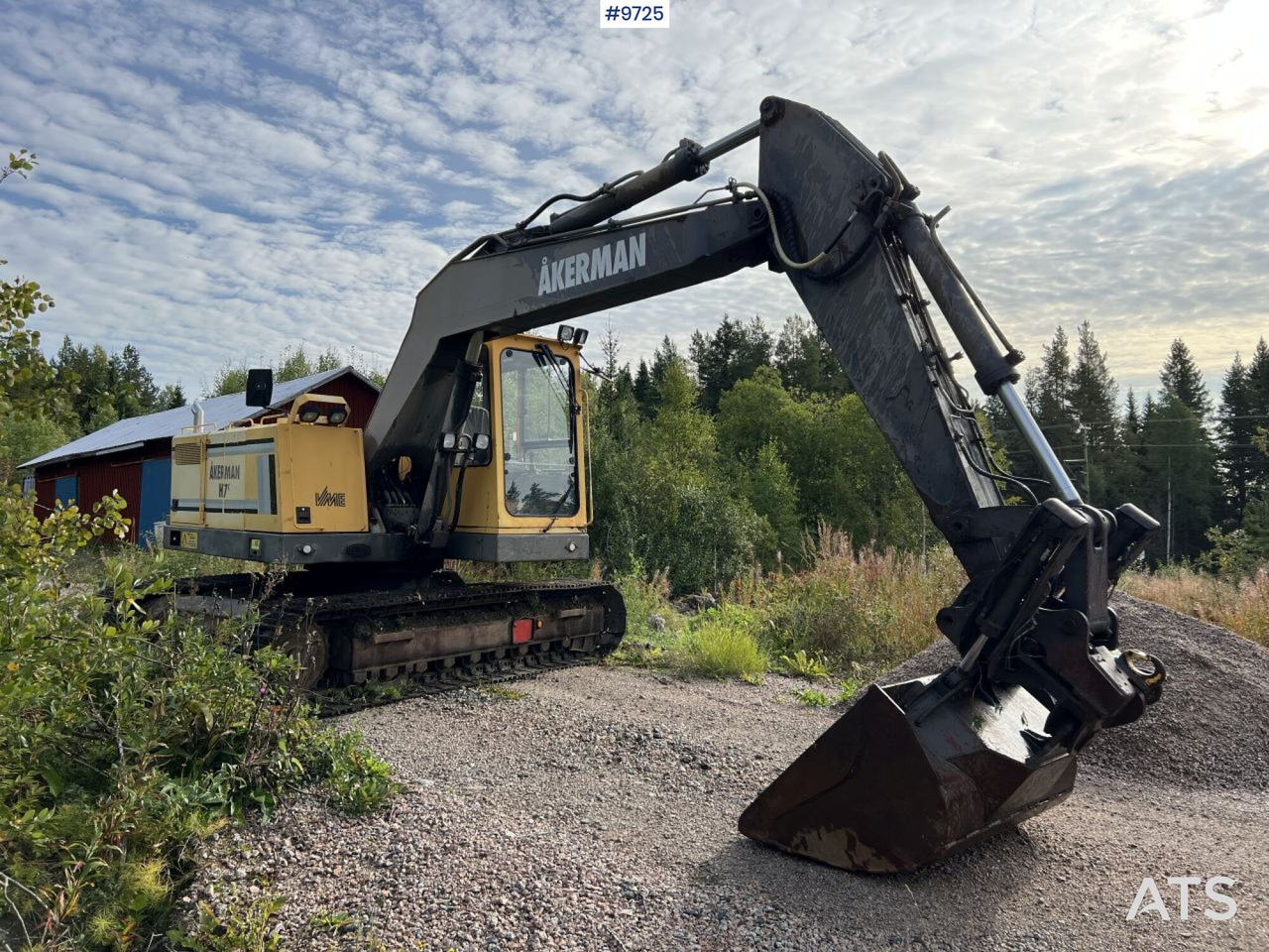 Akerman H7c Excavator with bucket - Верижен багер: снимка 2 Akerman H7c Excavator with bucket - Верижен багер: снимка 2