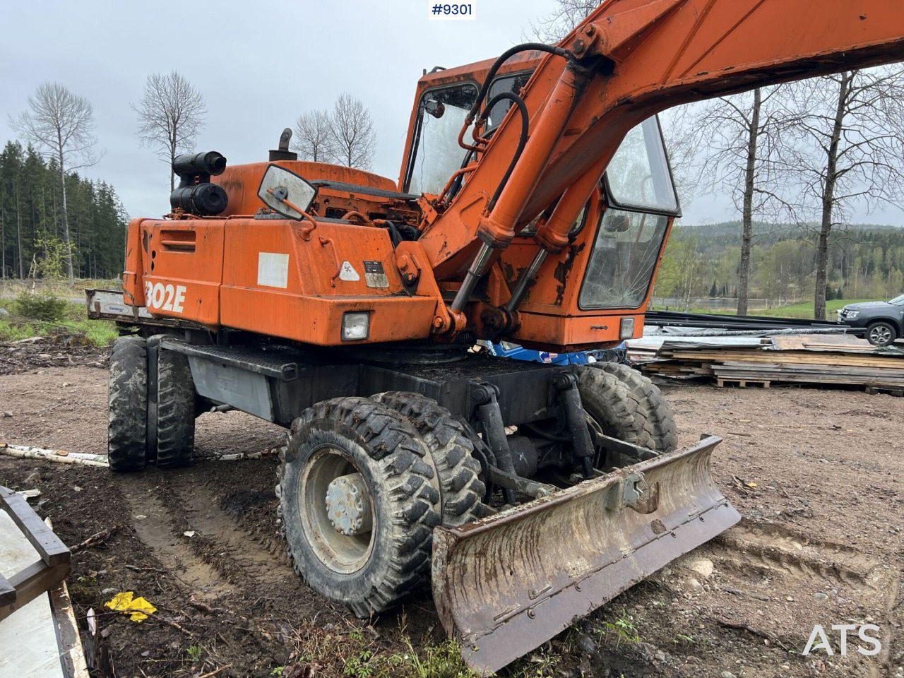 Atlas 1302 E Wheeled excavator with attachments (VIDEO) - Колесен багер: снимка 2 Atlas 1302 E Wheeled excavator with attachments (VIDEO) - Колесен багер: снимка 2