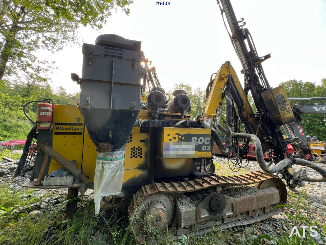 Atlas Copco Roc D3 Drill rig - Пробивна машина: снимка 2 Atlas Copco Roc D3 Drill rig - Пробивна машина: снимка 2