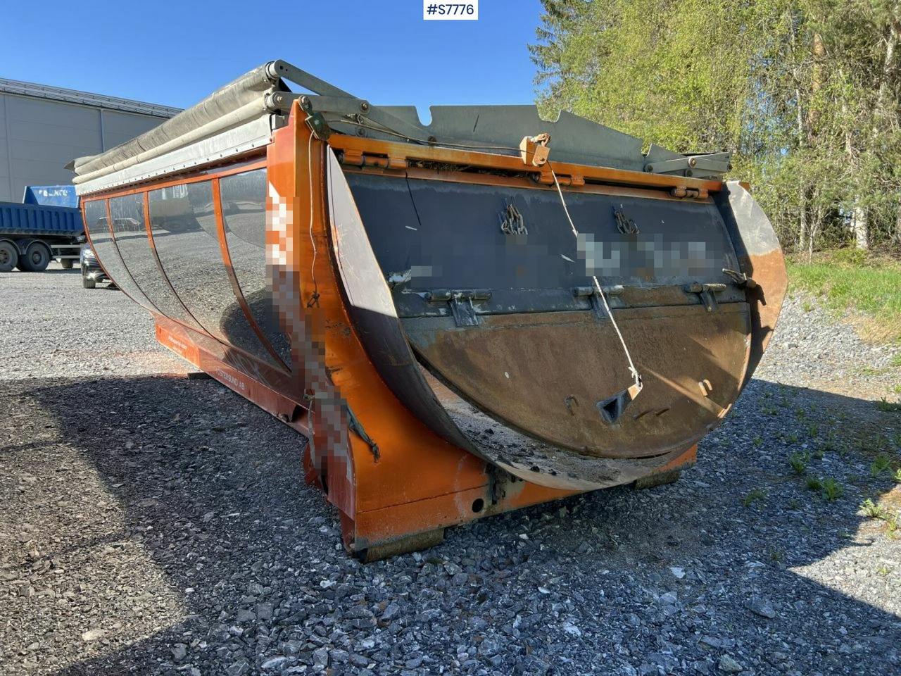 Balticum Frinab LV-13,5 Asphalt flatbed - Мултилифт контейнер: снимка 2 Balticum Frinab LV-13,5 Asphalt flatbed - Мултилифт контейнер: снимка 2