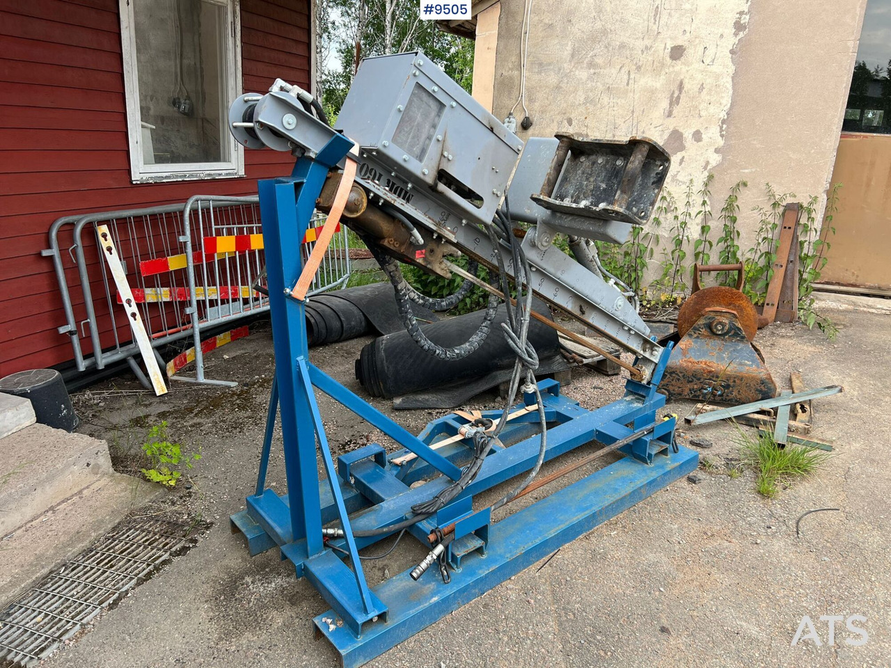Пробивна машина Borriggsutrustning med kompressor, S40 fäste: снимка 9