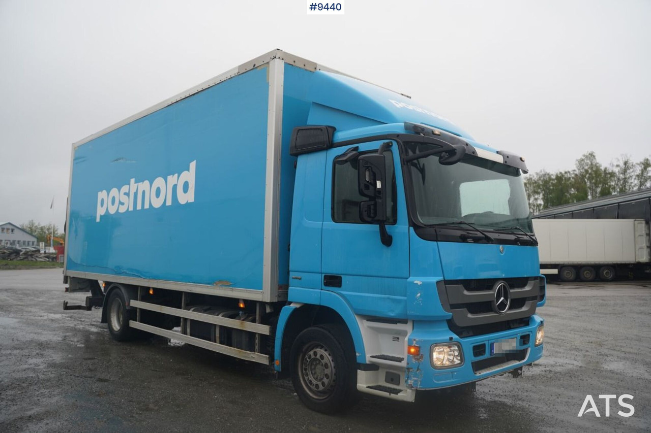 Box truck Mercedes Benz Actros (See Video) - Камион фургон: снимка 2 Box truck Mercedes Benz Actros (See Video) - Камион фургон: снимка 2
