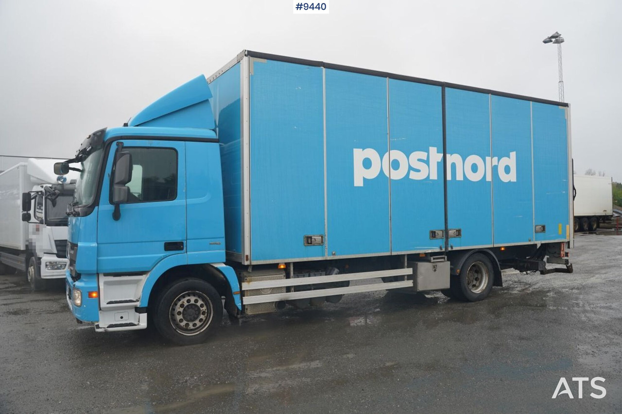 Box truck Mercedes Benz Actros (See Video) - Камион фургон: снимка 1 Box truck Mercedes Benz Actros (See Video) - Камион фургон: снимка 1