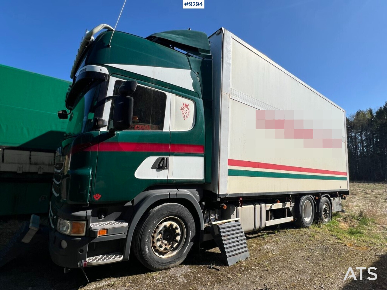 Box truck - SCANIA R620 with trailer - Камион фургон: снимка 1 Box truck - SCANIA R620 with trailer - Камион фургон: снимка 1