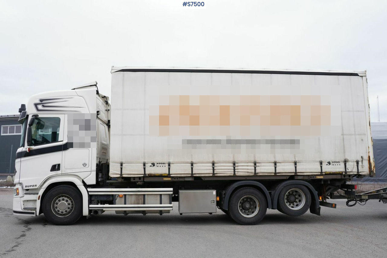 Box truck Scania R580 - Камион фургон: снимка 2 Box truck Scania R580 - Камион фургон: снимка 2