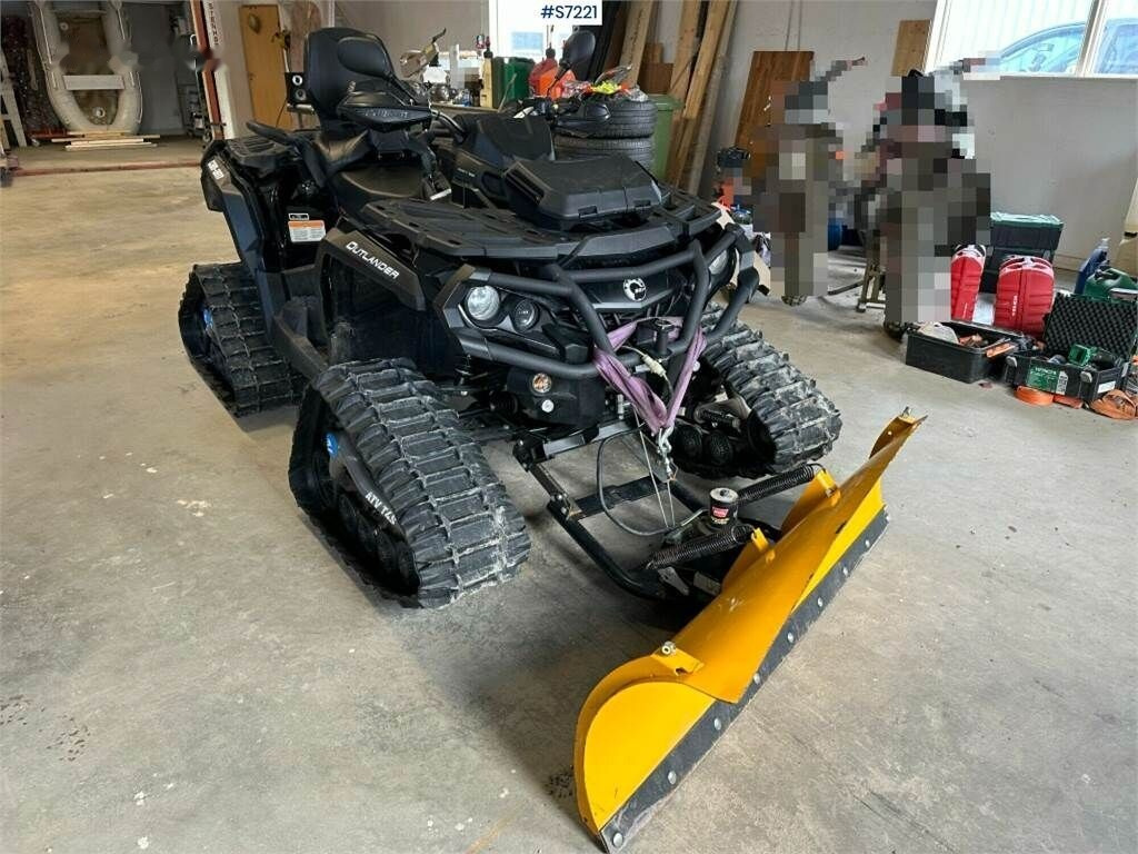 Четириколка Can-Am Outlander 1000 Max XTP with track kit, plow and sa: снимка 1