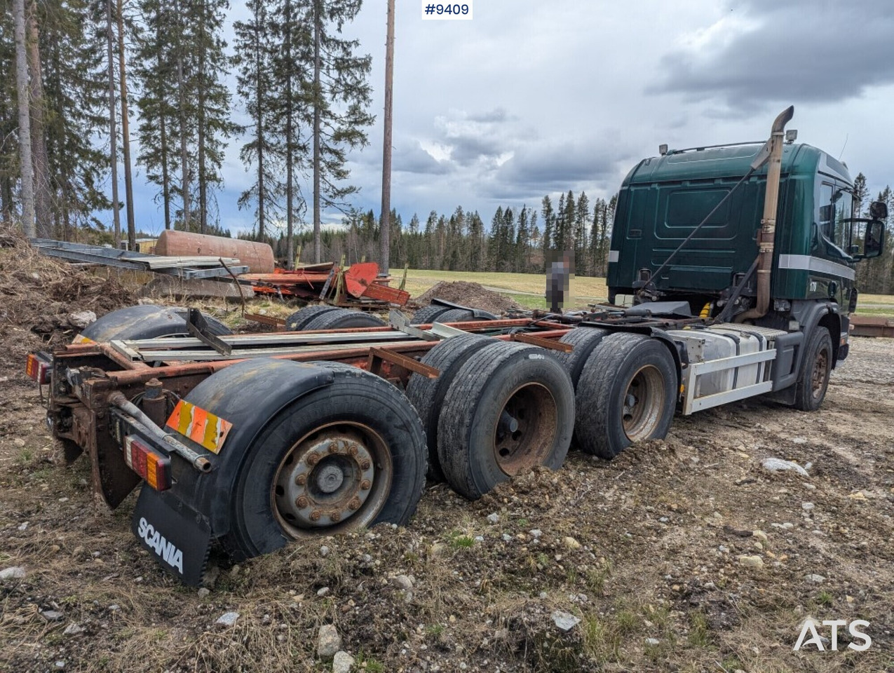 Chassi Scania P124 8X4 (see video) - Шаси кабина: снимка 5 Chassi Scania P124 8X4 (see video) - Шаси кабина: снимка 5