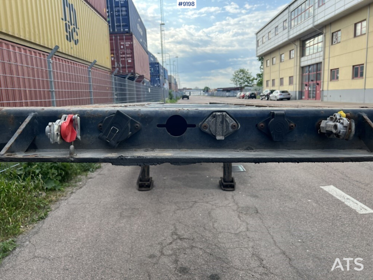 Container chassi - Krone SD - Контейнеровоз/ Сменна каросерия полуремарке: снимка 2 Container chassi - Krone SD - Контейнеровоз/ Сменна каросерия полуремарке: снимка 2