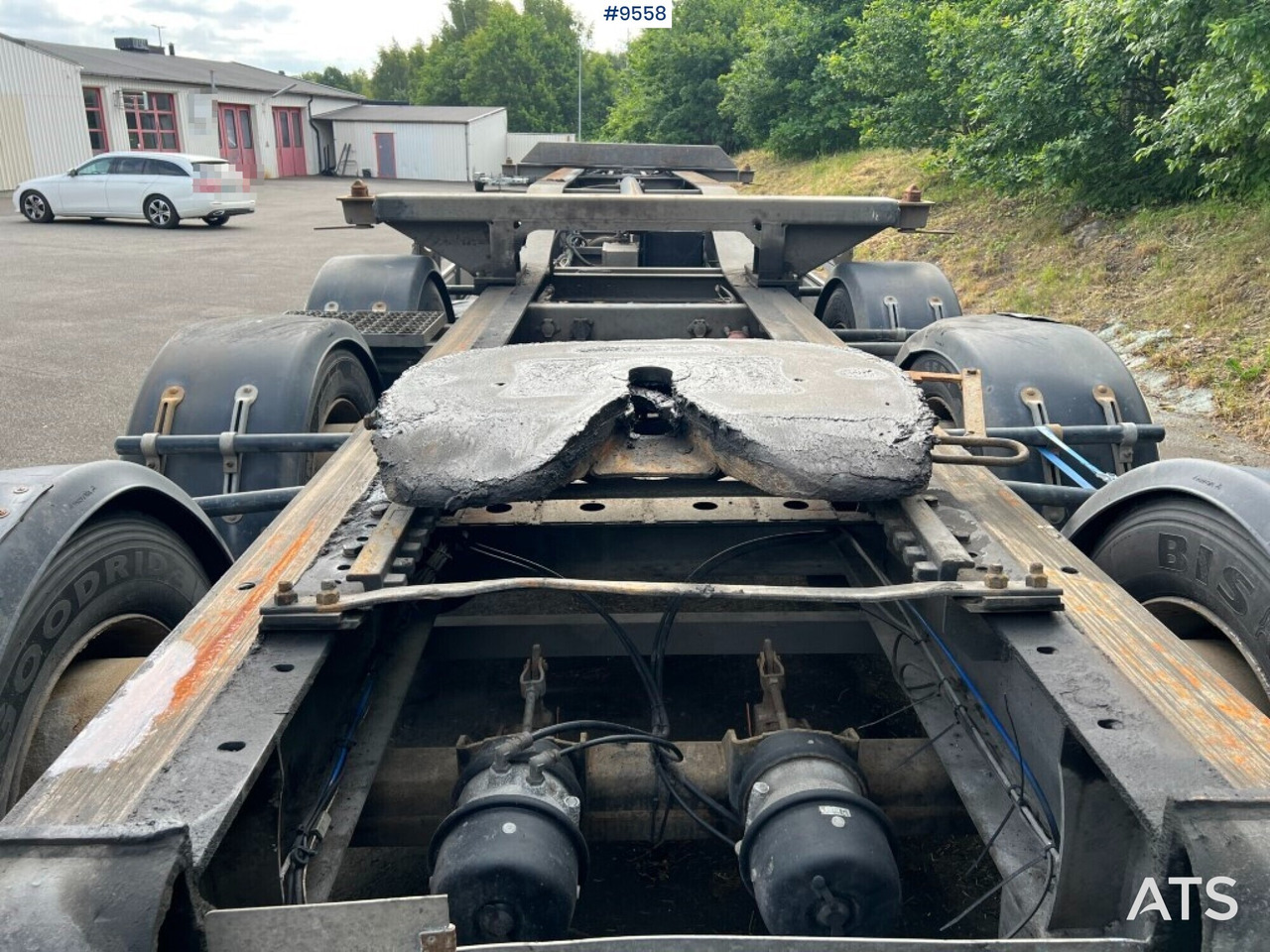 Container link - trailer Fliegl SDS 420 - Контейнеровоз/ Сменна каросерия ремарке: снимка 5 Container link - trailer Fliegl SDS 420 - Контейнеровоз/ Сменна каросерия ремарке: снимка 5
