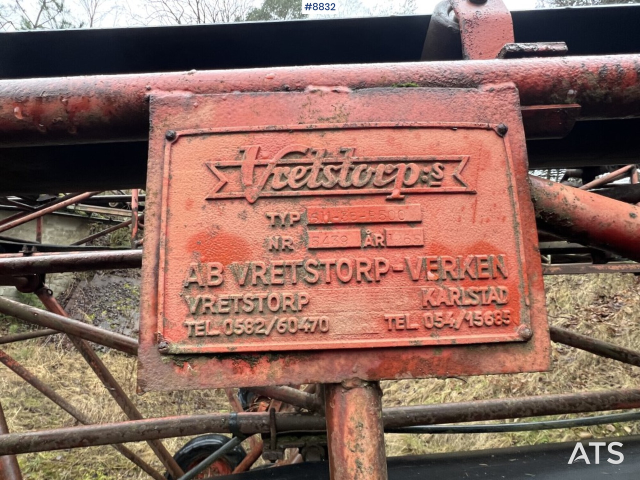 Conveyor - Vretstorp:s S11-3B-R500 - Лентов транспортьор: снимка 3 Conveyor - Vretstorp:s S11-3B-R500 - Лентов транспортьор: снимка 3