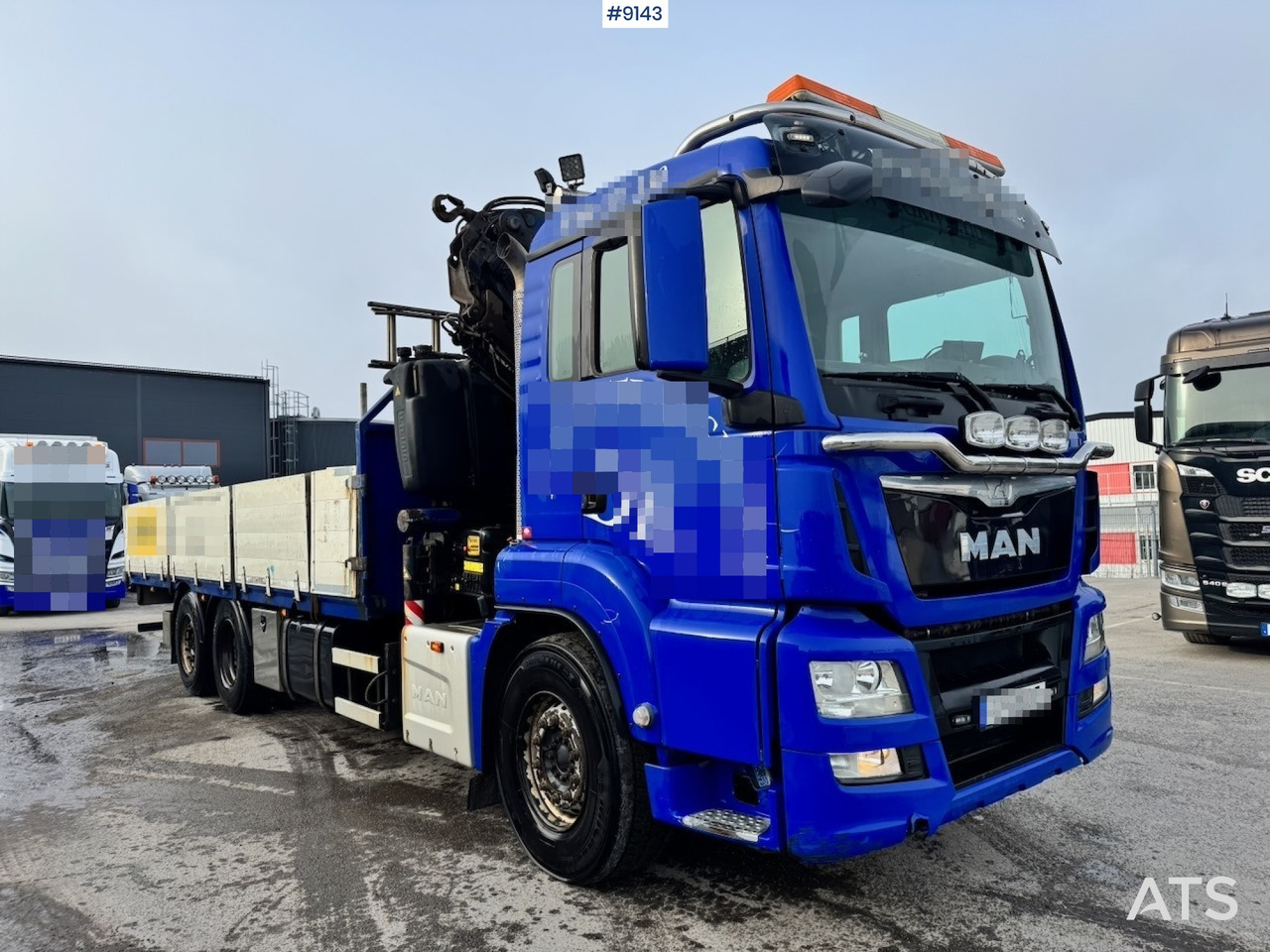 Crane Truck MAN TGS - Камион с кран: снимка 2 Crane Truck MAN TGS - Камион с кран: снимка 2