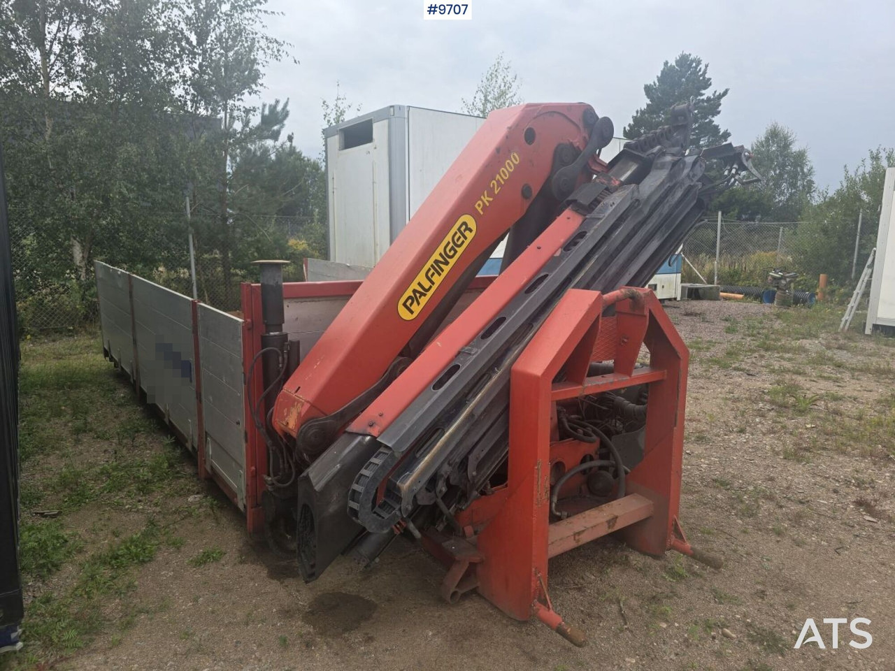 Crane flatbed Palfinger 21 t/m - Бордова каросерия: снимка 1 Crane flatbed Palfinger 21 t/m - Бордова каросерия: снимка 1