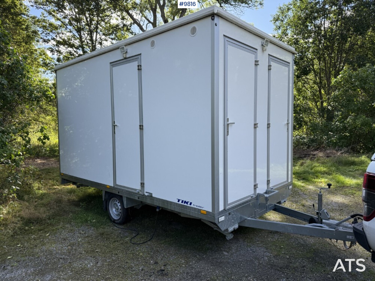 Crew trailer TIKI OP420-RB - Жилищен контейнер, Ремарке: снимка 1 Crew trailer TIKI OP420-RB - Жилищен контейнер, Ремарке: снимка 1