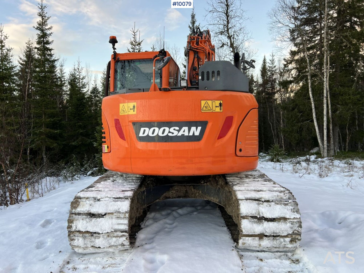 DOOSAN DX140LCR-5 Excavator with Rotor and Buckets - Верижен багер: снимка 4 DOOSAN DX140LCR-5 Excavator with Rotor and Buckets - Верижен багер: снимка 4