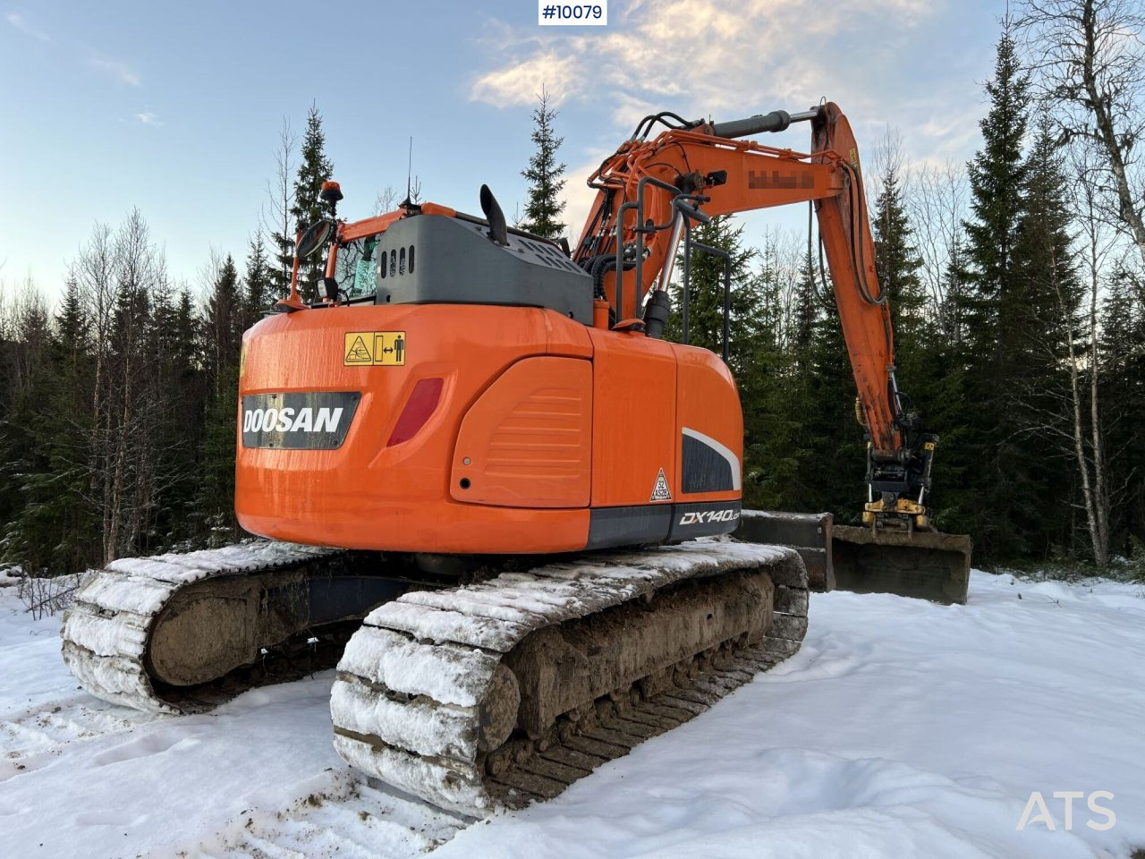 DOOSAN DX140LCR-5 Excavator with Rotor and Buckets - Верижен багер: снимка 3 DOOSAN DX140LCR-5 Excavator with Rotor and Buckets - Верижен багер: снимка 3