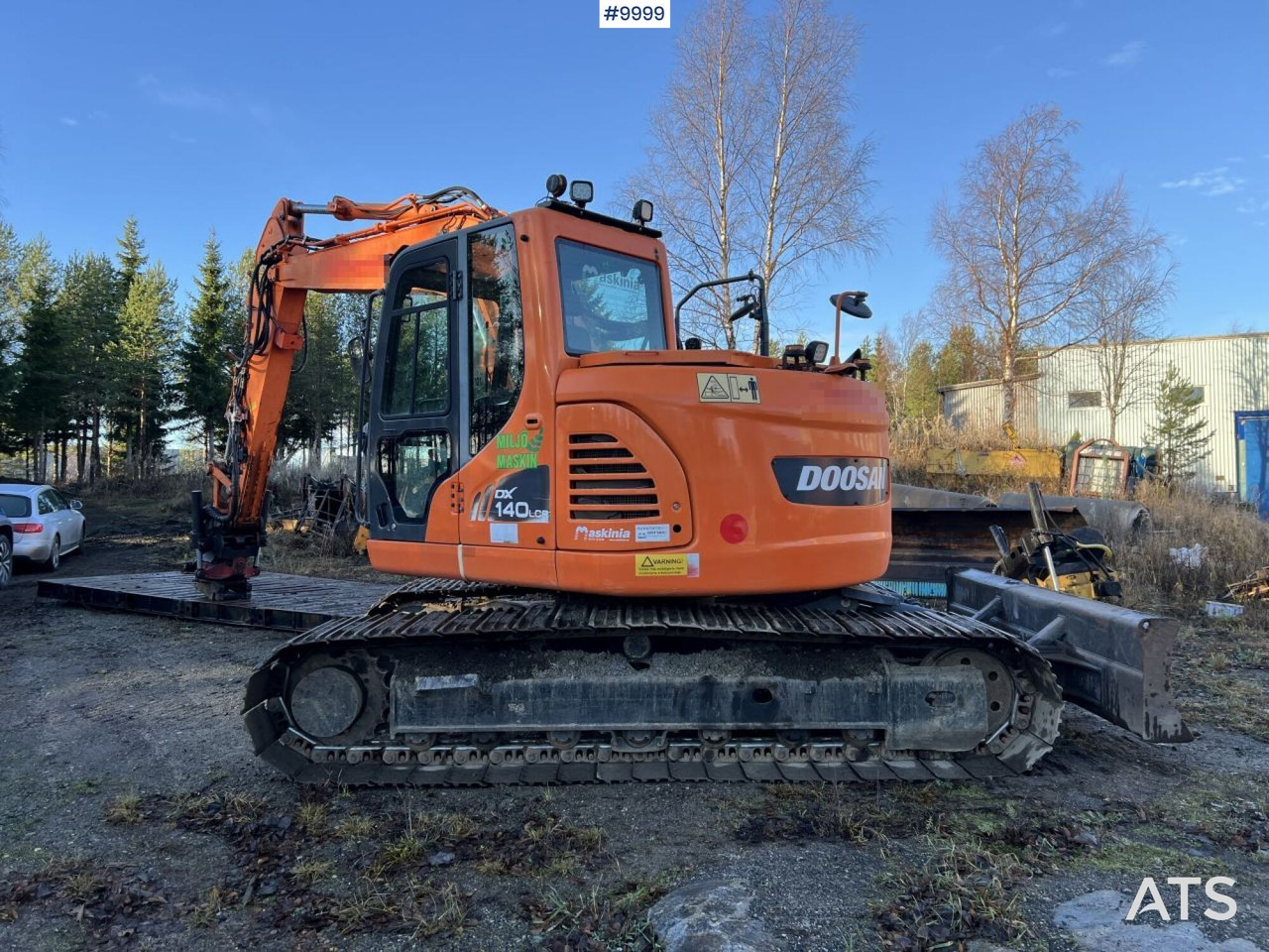 Doosan DX140LCR-3 Excavator with rotator - Друга техника: снимка 3 Doosan DX140LCR-3 Excavator with rotator - Друга техника: снимка 3