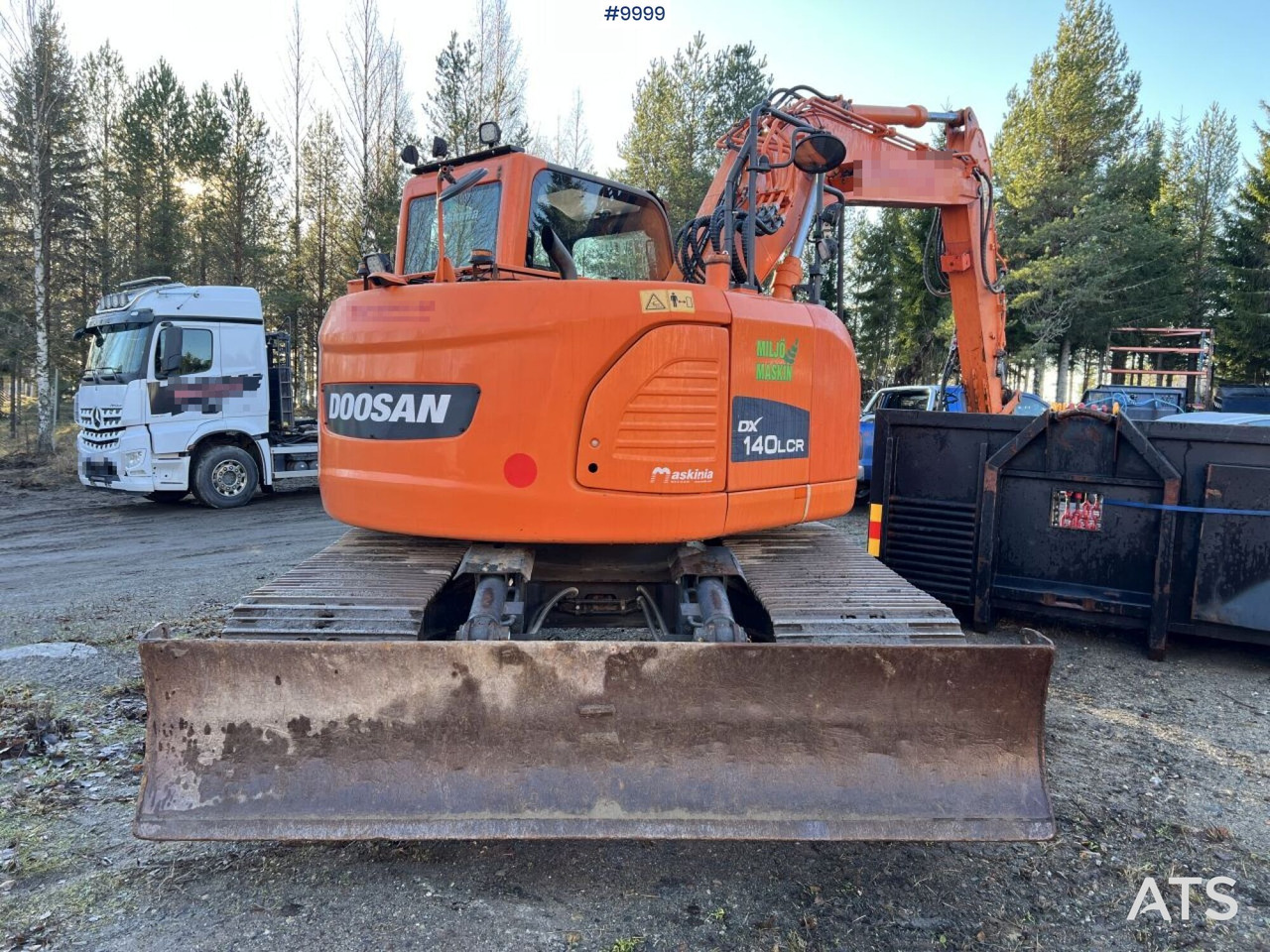 Doosan DX140LCR-3 Excavator with rotator - Друга техника: снимка 5 Doosan DX140LCR-3 Excavator with rotator - Друга техника: снимка 5