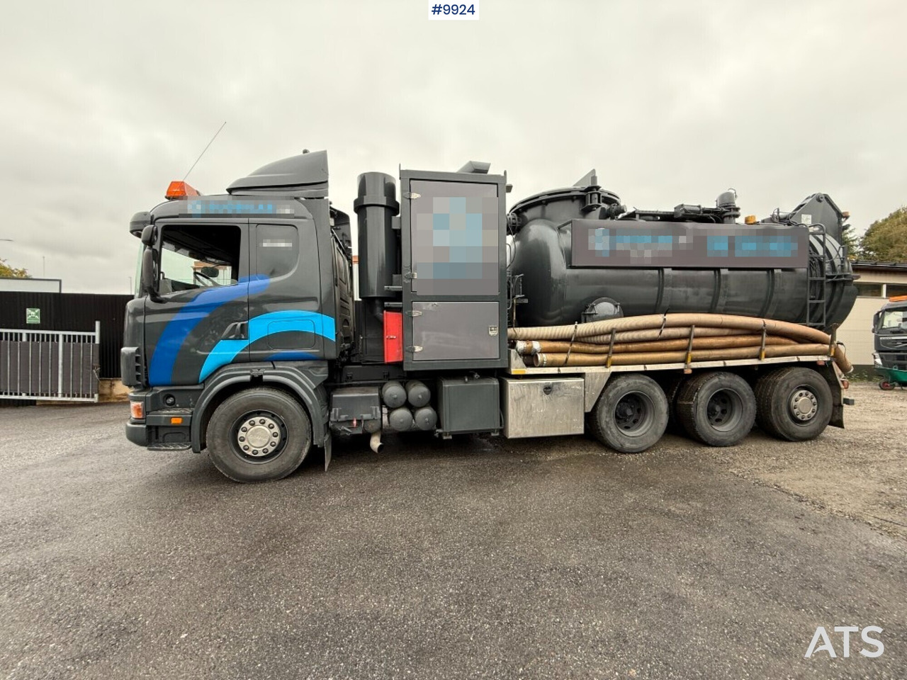 Dry vacuum loader Scania R114 8x4 - Каналопочистваща машина: снимка 4 Dry vacuum loader Scania R114 8x4 - Каналопочистваща машина: снимка 4