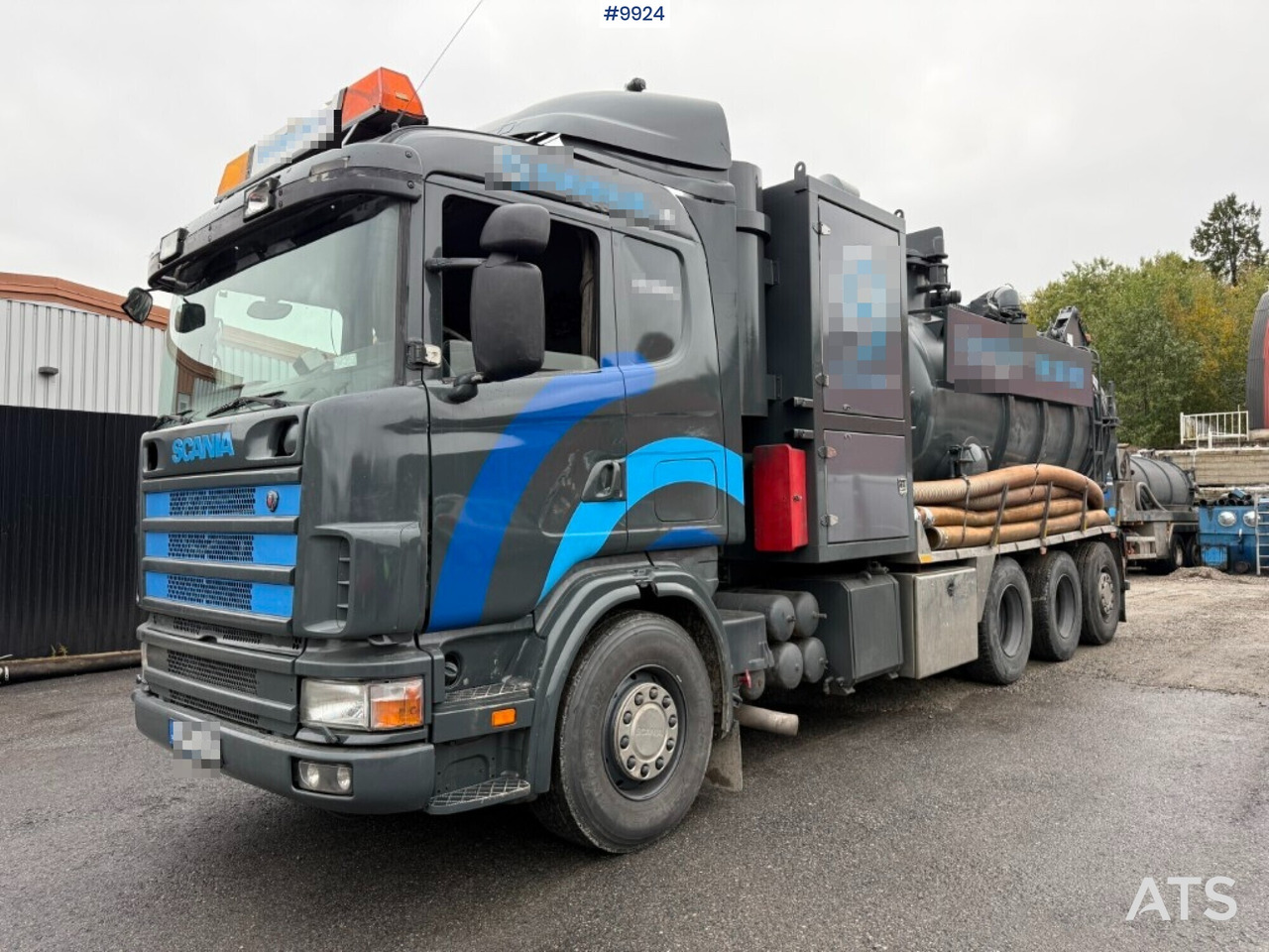 Dry vacuum loader Scania R114 8x4 - Каналопочистваща машина: снимка 3 Dry vacuum loader Scania R114 8x4 - Каналопочистваща машина: снимка 3