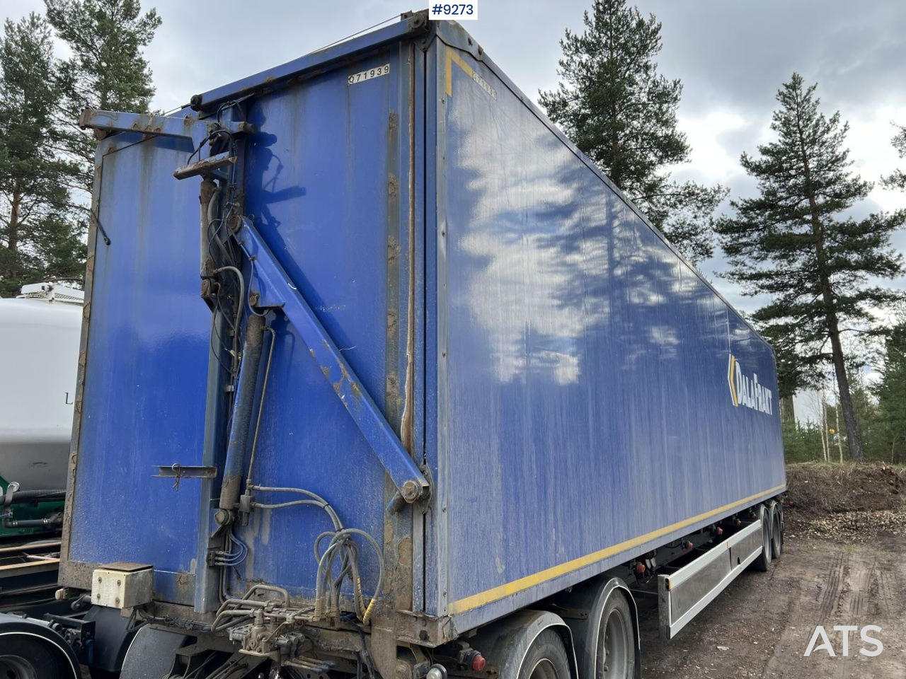 EKSJÖVAGNEN FS 18-18 CHIPPER TRAILER - Затворена каросерия ремарке: снимка 5 EKSJÖVAGNEN FS 18-18 CHIPPER TRAILER - Затворена каросерия ремарке: снимка 5