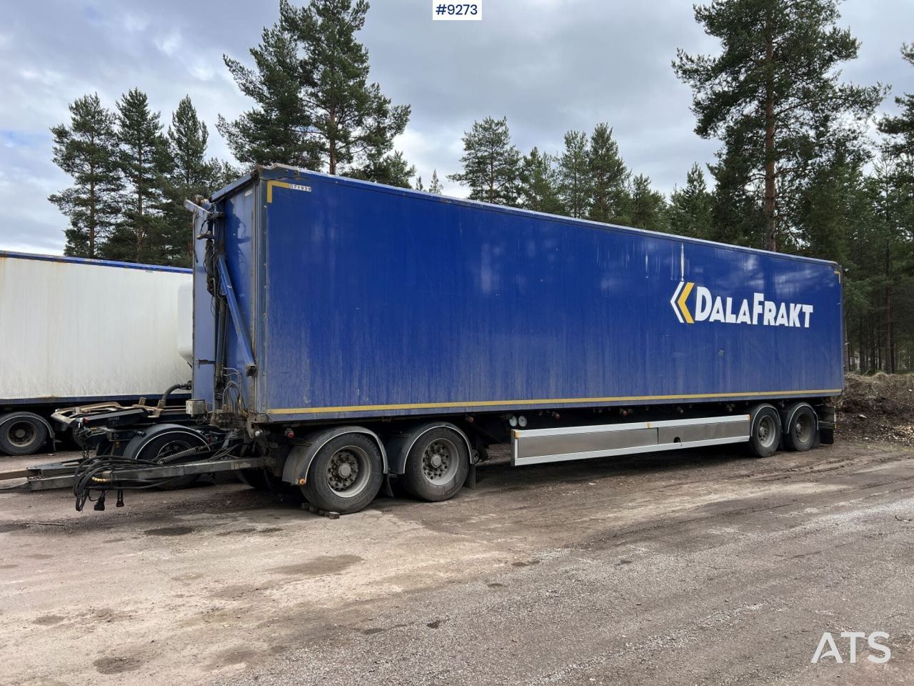 EKSJÖVAGNEN FS 18-18 CHIPPER TRAILER - Затворена каросерия ремарке: снимка 1 EKSJÖVAGNEN FS 18-18 CHIPPER TRAILER - Затворена каросерия ремарке: снимка 1