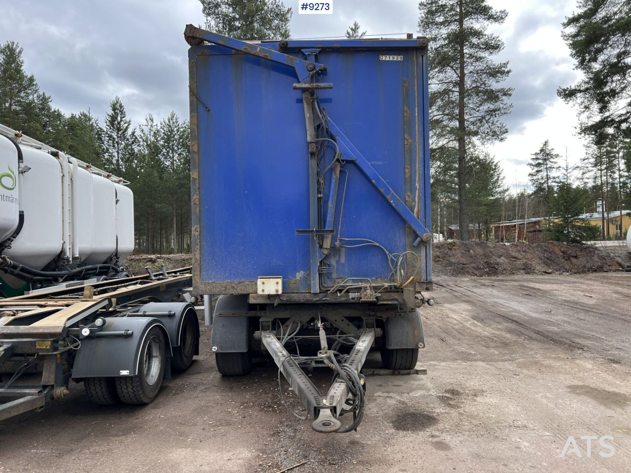 EKSJÖVAGNEN FS 18-18 CHIPPER TRAILER - Затворена каросерия ремарке: снимка 3 EKSJÖVAGNEN FS 18-18 CHIPPER TRAILER - Затворена каросерия ремарке: снимка 3