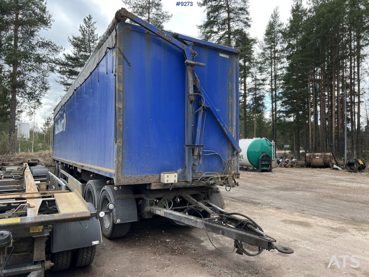 EKSJÖVAGNEN FS 18-18 CHIPPER TRAILER - Затворена каросерия ремарке: снимка 2 EKSJÖVAGNEN FS 18-18 CHIPPER TRAILER - Затворена каросерия ремарке: снимка 2