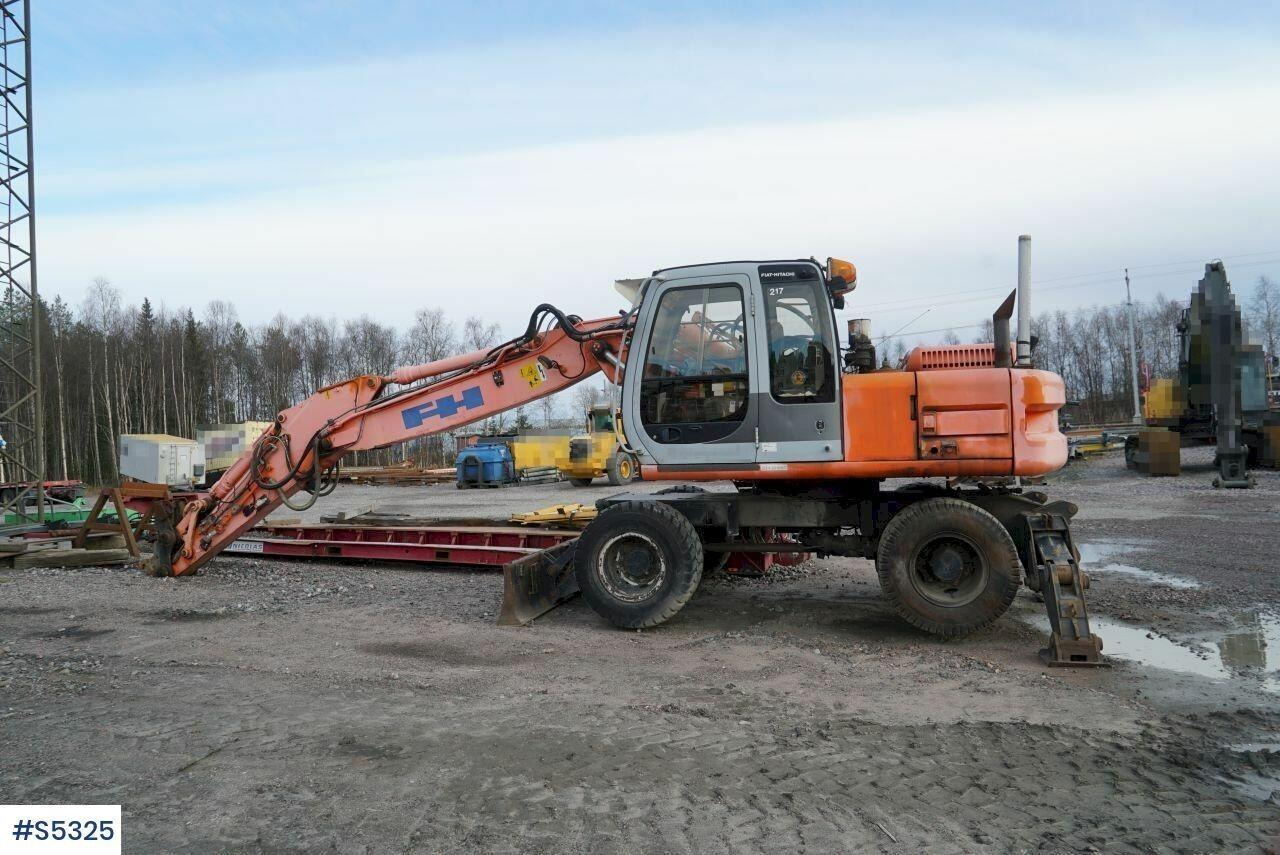 EXCAVATOR Hitachi EX165W with tools - Багер: снимка 1 EXCAVATOR Hitachi EX165W with tools - Багер: снимка 1