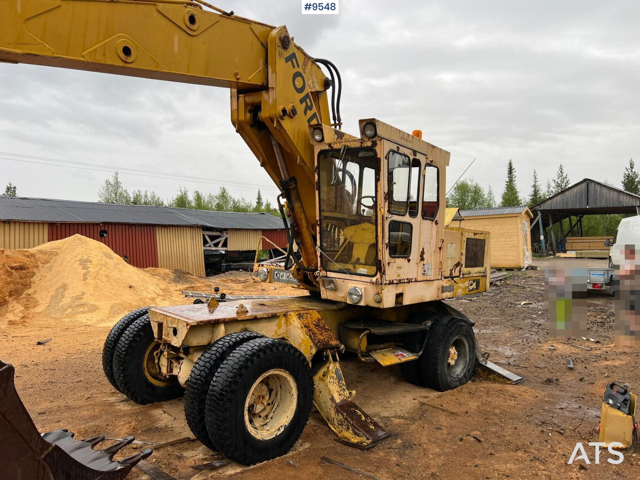 Колесен багер FORD Wheel excavator (VIDEO): снимка 9