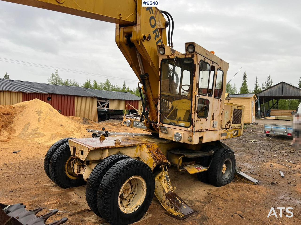 Колесен багер FORD Wheel excavator (VIDEO): снимка 18