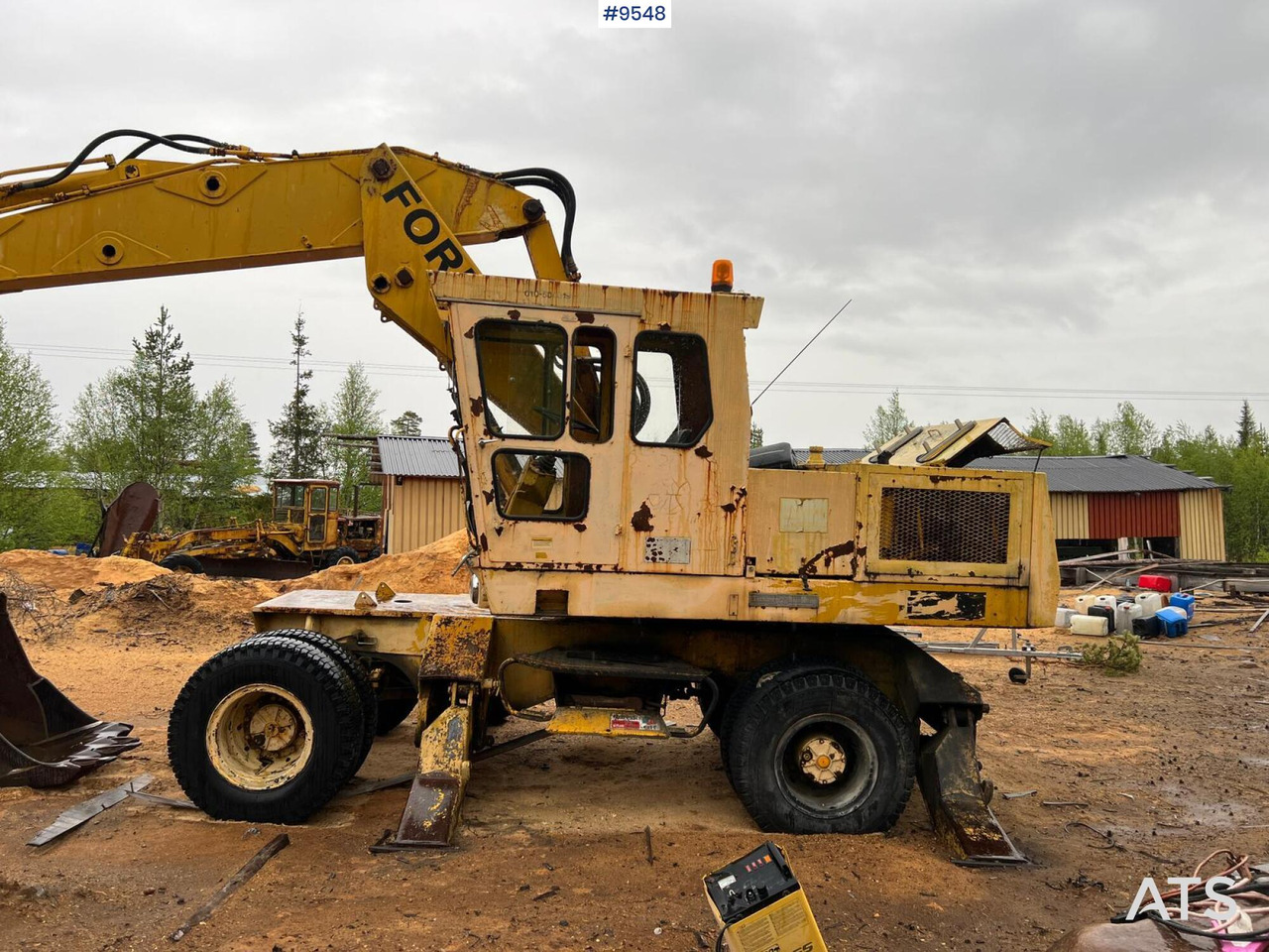 FORD Wheel excavator (VIDEO) - Колесен багер: снимка 5 FORD Wheel excavator (VIDEO) - Колесен багер: снимка 5