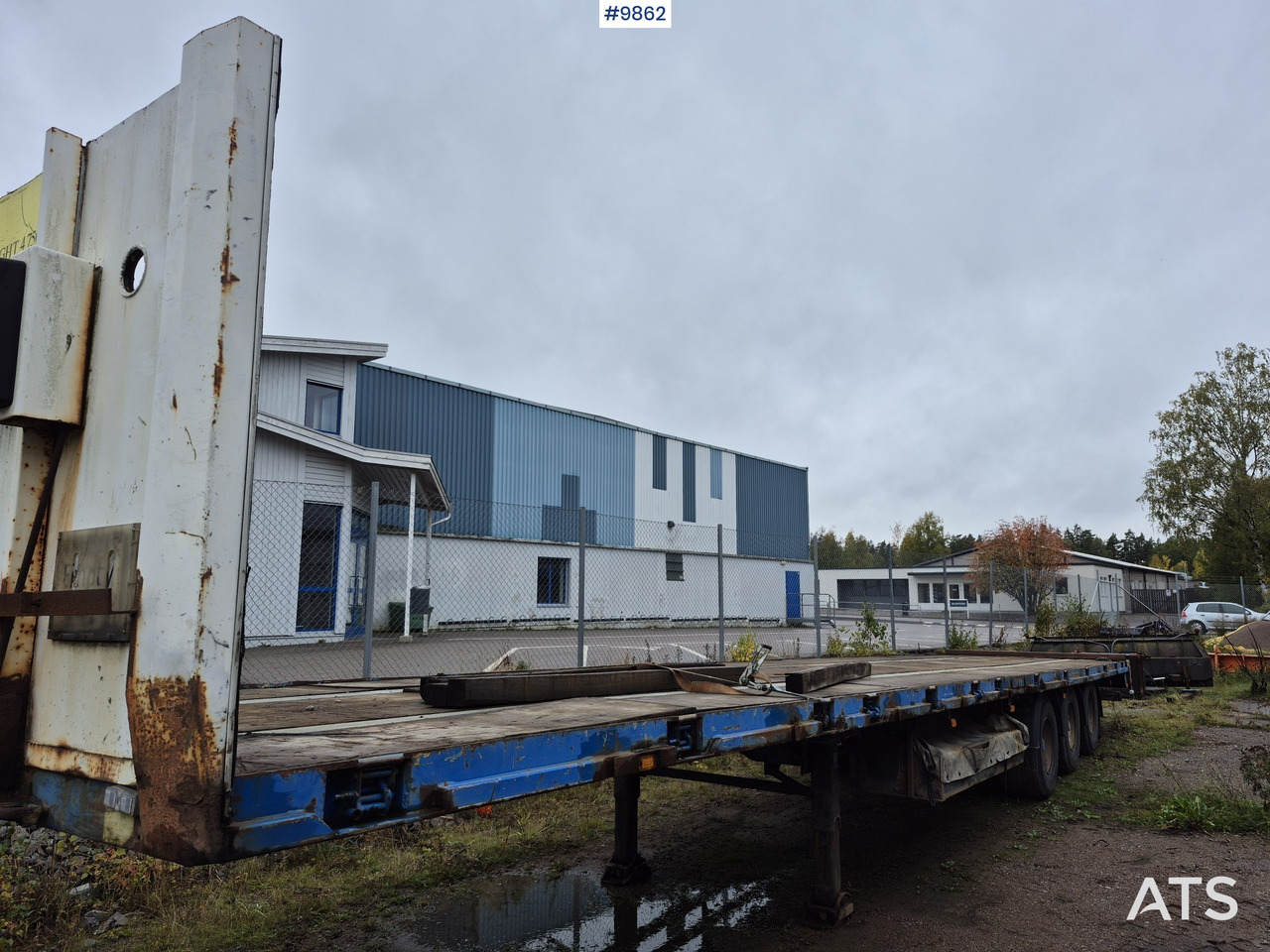 Flatbed trailer Renders RMOC 12.27 - Бордово полуремарке/ Платформа: снимка 4 Flatbed trailer Renders RMOC 12.27 - Бордово полуремарке/ Платформа: снимка 4