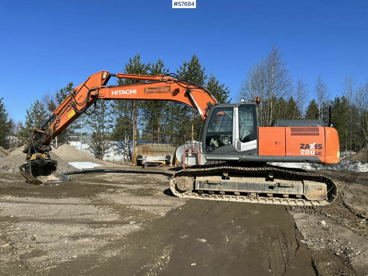 Hitachi ZX 280 LC-3 Excavator with gravel system - Багер: снимка 1 Hitachi ZX 280 LC-3 Excavator with gravel system - Багер: снимка 1