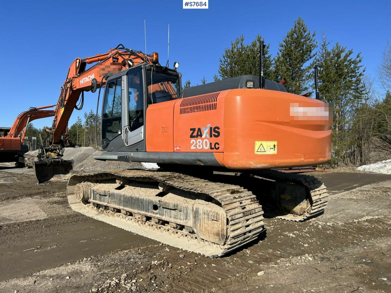 Hitachi ZX 280 LC-3 Excavator with gravel system - Багер: снимка 2 Hitachi ZX 280 LC-3 Excavator with gravel system - Багер: снимка 2