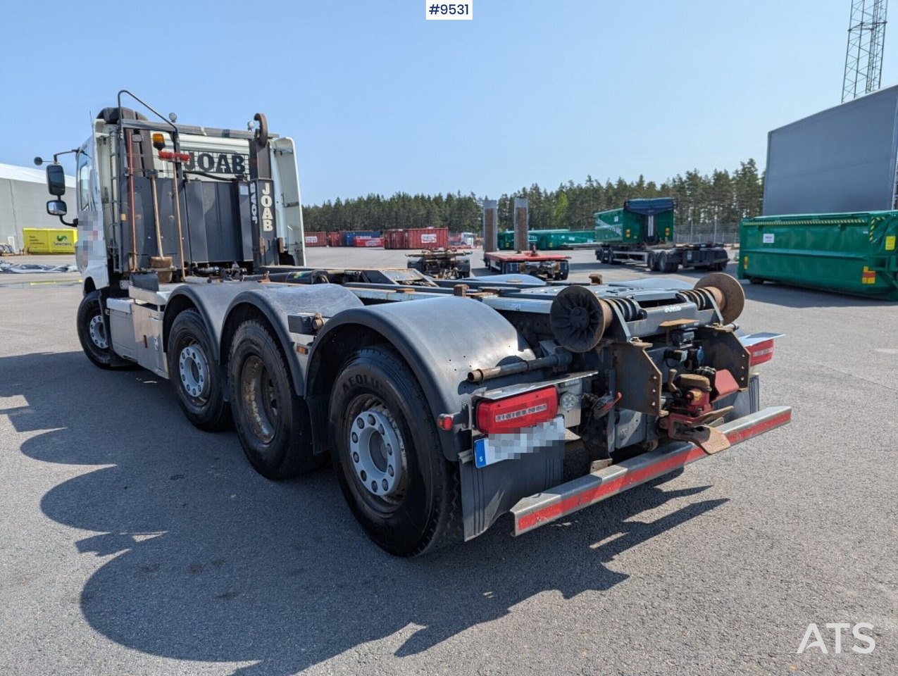 Hooklift Truck Daf FAQ CF510Z 8x2 (SEE VIDEO) - Мултилифт с кука камион: снимка 3 Hooklift Truck Daf FAQ CF510Z 8x2 (SEE VIDEO) - Мултилифт с кука камион: снимка 3