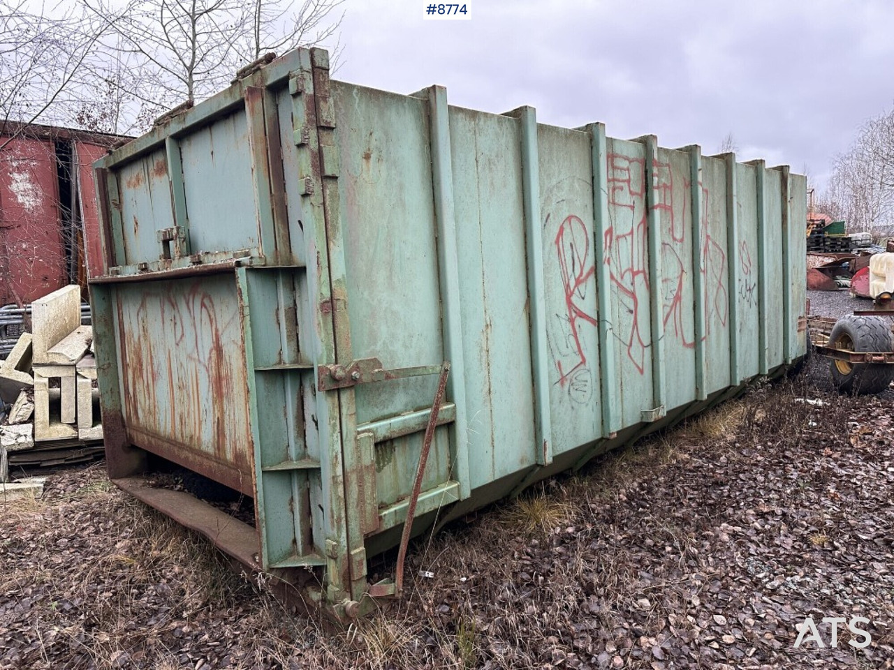 Hooklift container for compactor - Мултилифт контейнер: снимка 1 Hooklift container for compactor - Мултилифт контейнер: снимка 1