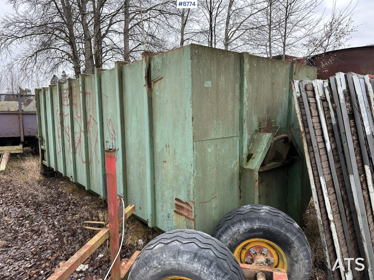 Hooklift container for compactor - Мултилифт контейнер: снимка 2 Hooklift container for compactor - Мултилифт контейнер: снимка 2