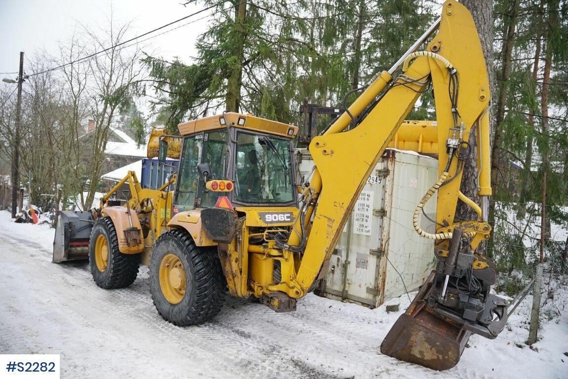Hydrema 906 C Back Hoe Loader - Багер-товарач: снимка 1 Hydrema 906 C Back Hoe Loader - Багер-товарач: снимка 1