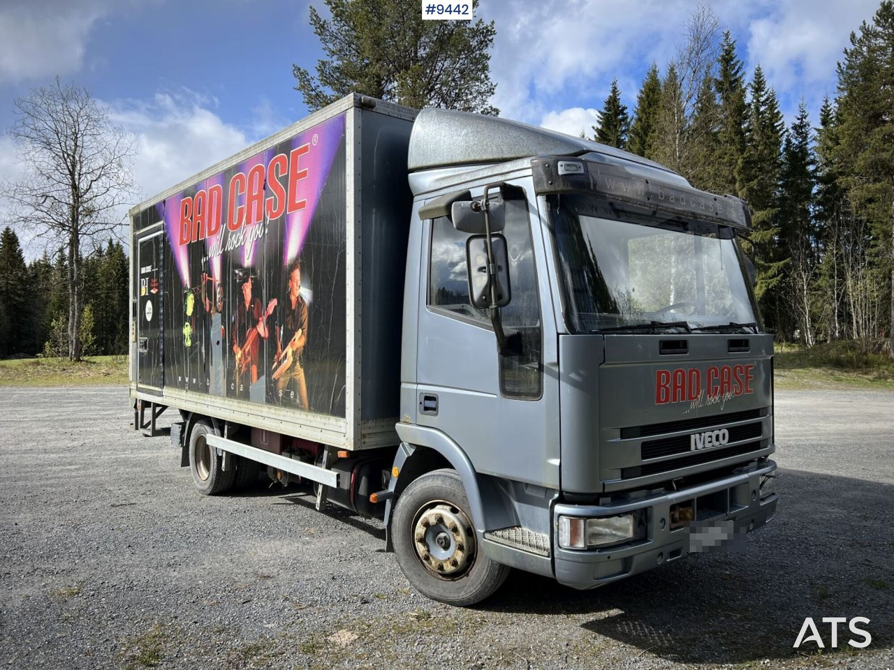 IVECO 85 E18 Box Truck with tail lift (VIDEO) - Камион фургон: снимка 1 IVECO 85 E18 Box Truck with tail lift (VIDEO) - Камион фургон: снимка 1