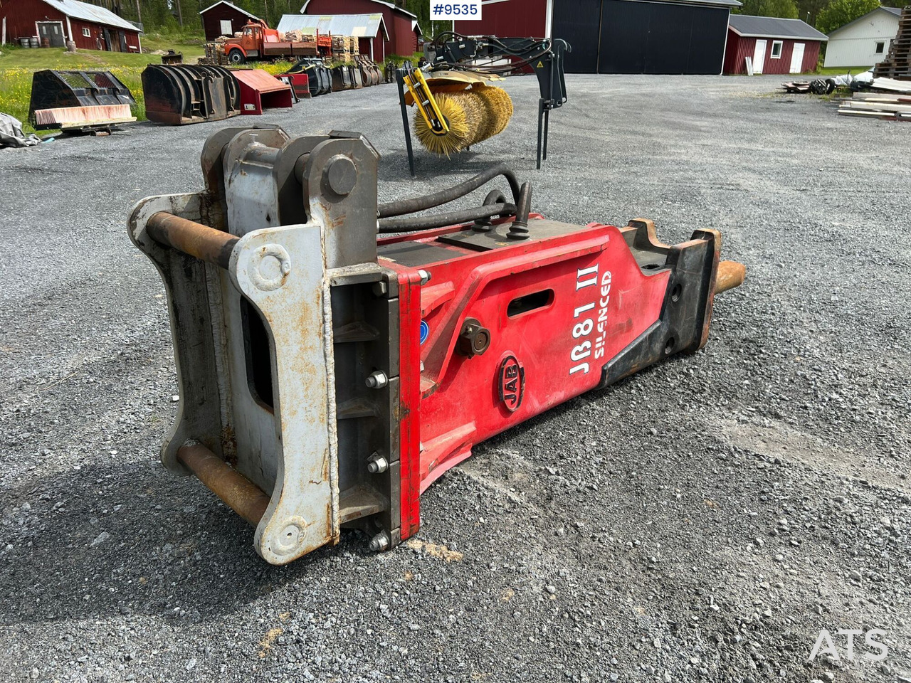 JAB JB81 Hydraulic hammer S70 - Хидравличен чук за Строителна техника: снимка 3 JAB JB81 Hydraulic hammer S70 - Хидравличен чук за Строителна техника: снимка 3