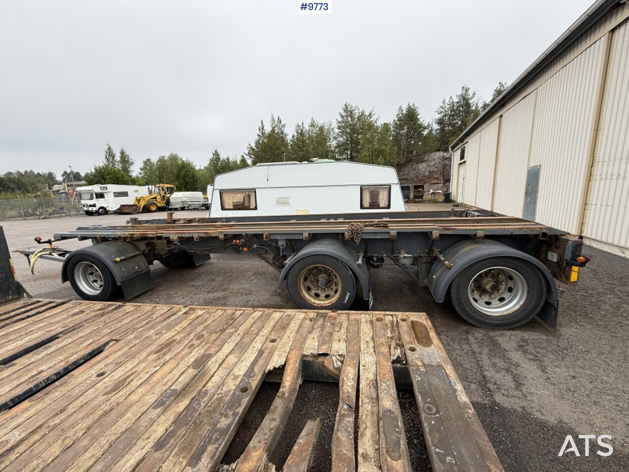 Kalmar Lagab Swap body trailer - Контейнеровоз/ Сменна каросерия ремарке: снимка 3 Kalmar Lagab Swap body trailer - Контейнеровоз/ Сменна каросерия ремарке: снимка 3