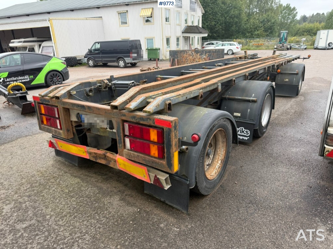Kalmar Lagab Swap body trailer - Контейнеровоз/ Сменна каросерия ремарке: снимка 4 Kalmar Lagab Swap body trailer - Контейнеровоз/ Сменна каросерия ремарке: снимка 4