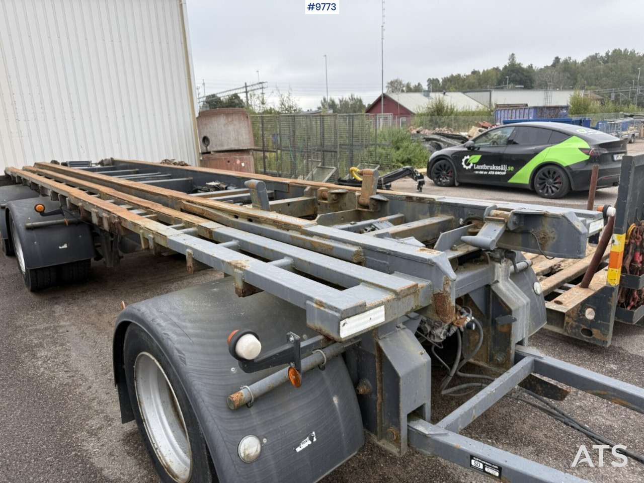 Kalmar Lagab Swap body trailer - Контейнеровоз/ Сменна каросерия ремарке: снимка 5 Kalmar Lagab Swap body trailer - Контейнеровоз/ Сменна каросерия ремарке: снимка 5
