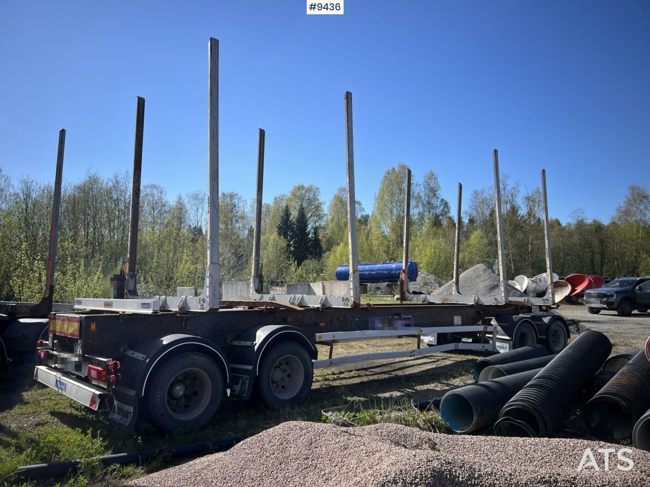 Kilafors SBB4A Logging trailer - Ремарке за дърва: снимка 2 Kilafors SBB4A Logging trailer - Ремарке за дърва: снимка 2