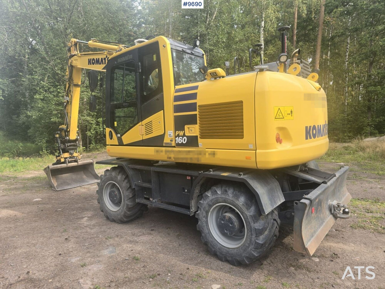 Komatsu PW160-11 with machine control - Колесен багер: снимка 3 Komatsu PW160-11 with machine control - Колесен багер: снимка 3