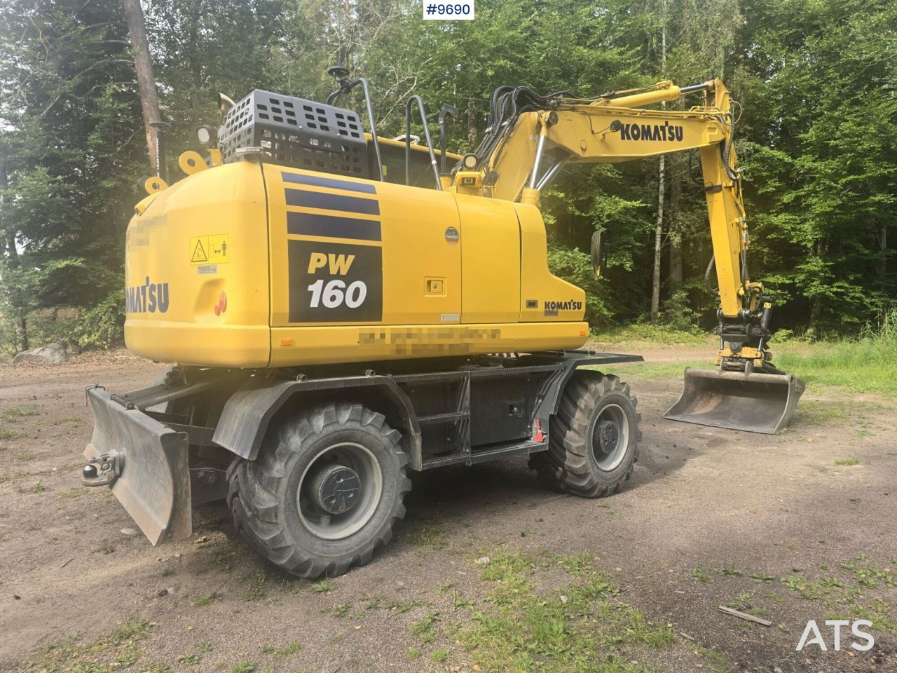 Komatsu PW160-11 with machine control - Колесен багер: снимка 4 Komatsu PW160-11 with machine control - Колесен багер: снимка 4